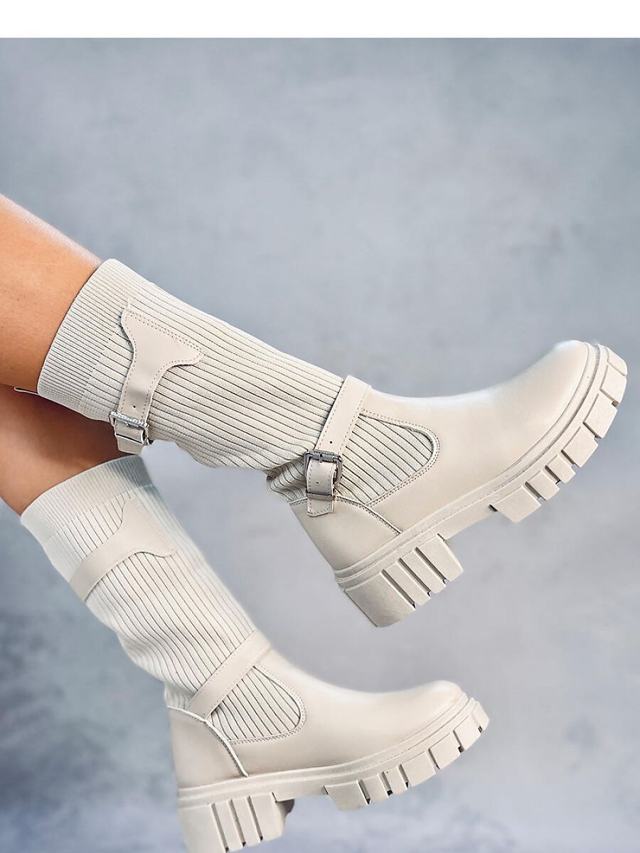 STEP saapikkaat - beige