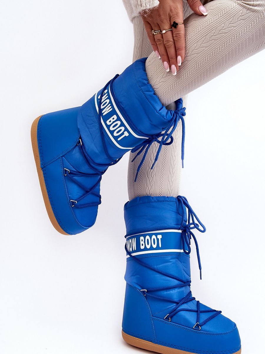 Siniset snow bootsit