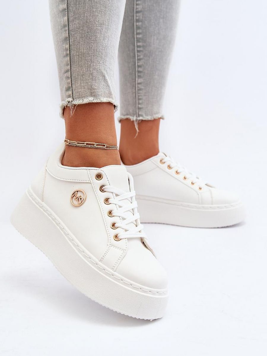 White &amp; Gold - sport shoes