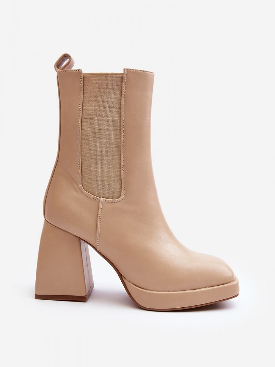 Korolliset saapikkaat - beige