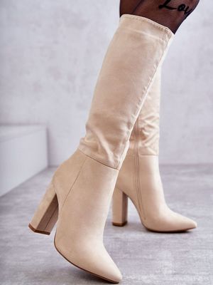 Soft saappaat - beige