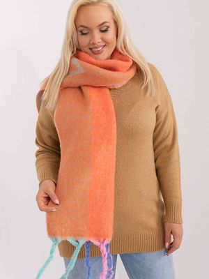 Orange kaulahuivi