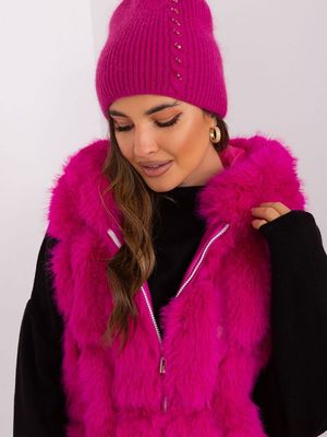 Angora pipo - pinkki
