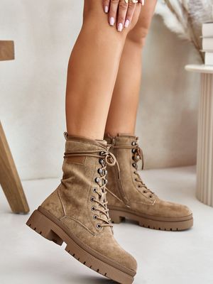 Bootie nilkkurit - beige