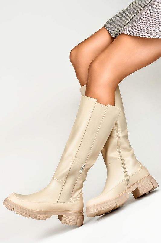 PRIMO saappaat - vaalea beige - KOKO 39 PRIMO saappaat - vaalea beige - KOKO 39