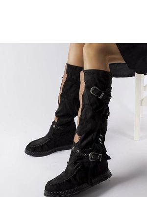 Buskin boots -kiilakorkosaappaat - Solea