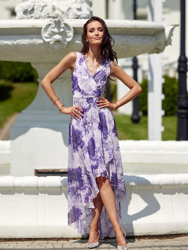 Violetti juhlamekko - Roco Fashion