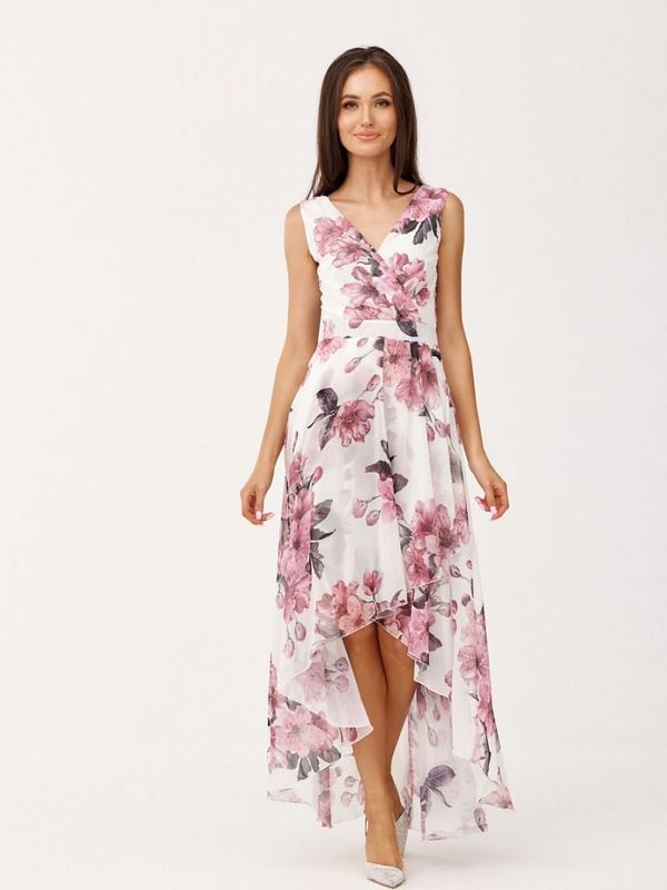 Cocktail-mekko Floral - Roco Fashion