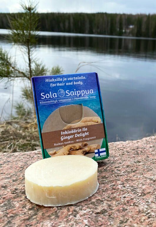 Inkiväärin Ilo - ekologinen saippua 60g Inkiväärin Ilo - ekologinen saippua 60g