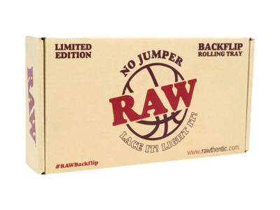 Raw x No Jumper Backflip Rolling Tray