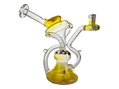 Dale Headie Red Dot Fume w/ Opal Millie Recycler