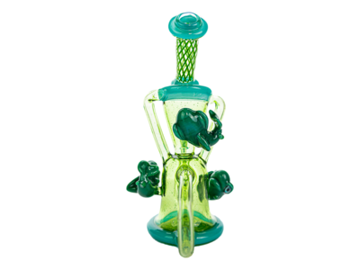 Fisk Glass x Cat Jive Collab Recycler