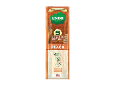 Endo Organic Wraps & Corn Filters - 5 Wraps Per Pack
