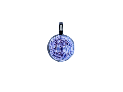 Fifth Element Glass Faceted Pendant