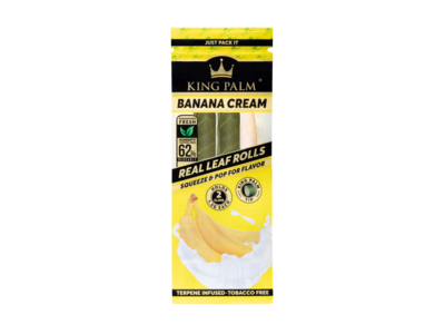 King Palm Banana Cream 2 Slims