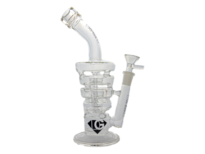 Diamond Glass Clear Sunday Stack Rig 10