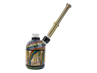 Chachie Rodriguez Glass x Spacey Lacy Dab Rainbow Fume Chali Rig 4