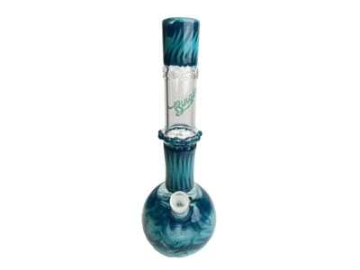 Binger Glass Multi Blue Bubble Beaker 14