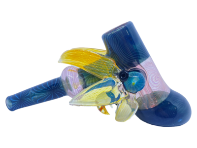 Gato Glass Fume Flower Hammer Bubbler 5