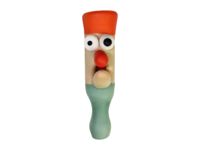 Rob Morison Glass Beaker Muppet Chillum