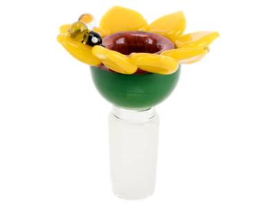 Empire Glassworks Sunflower Bowl 14mm