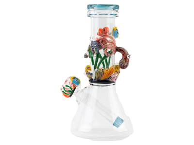 Empire Glassworks UnderThe Sea Baby Beaker 8.5