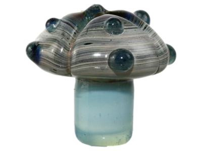 D_Calcified Glass Peyote Mushroom Slurper Cap