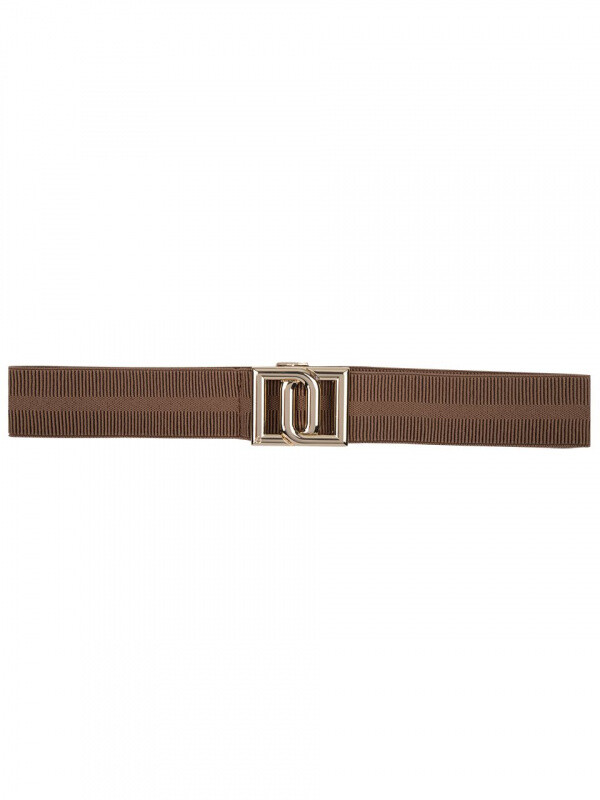 Dante 6 Monogram Belt Camel