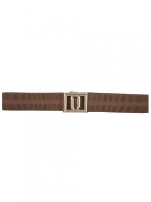 Dante 6 Monogram Belt Camel