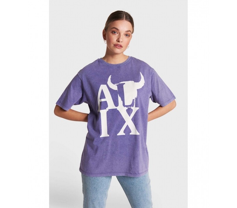 Alix The Label T-Shirt Paars