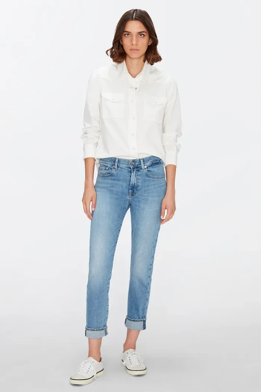 7 For All Mankind Relaxed Skinny Jeans