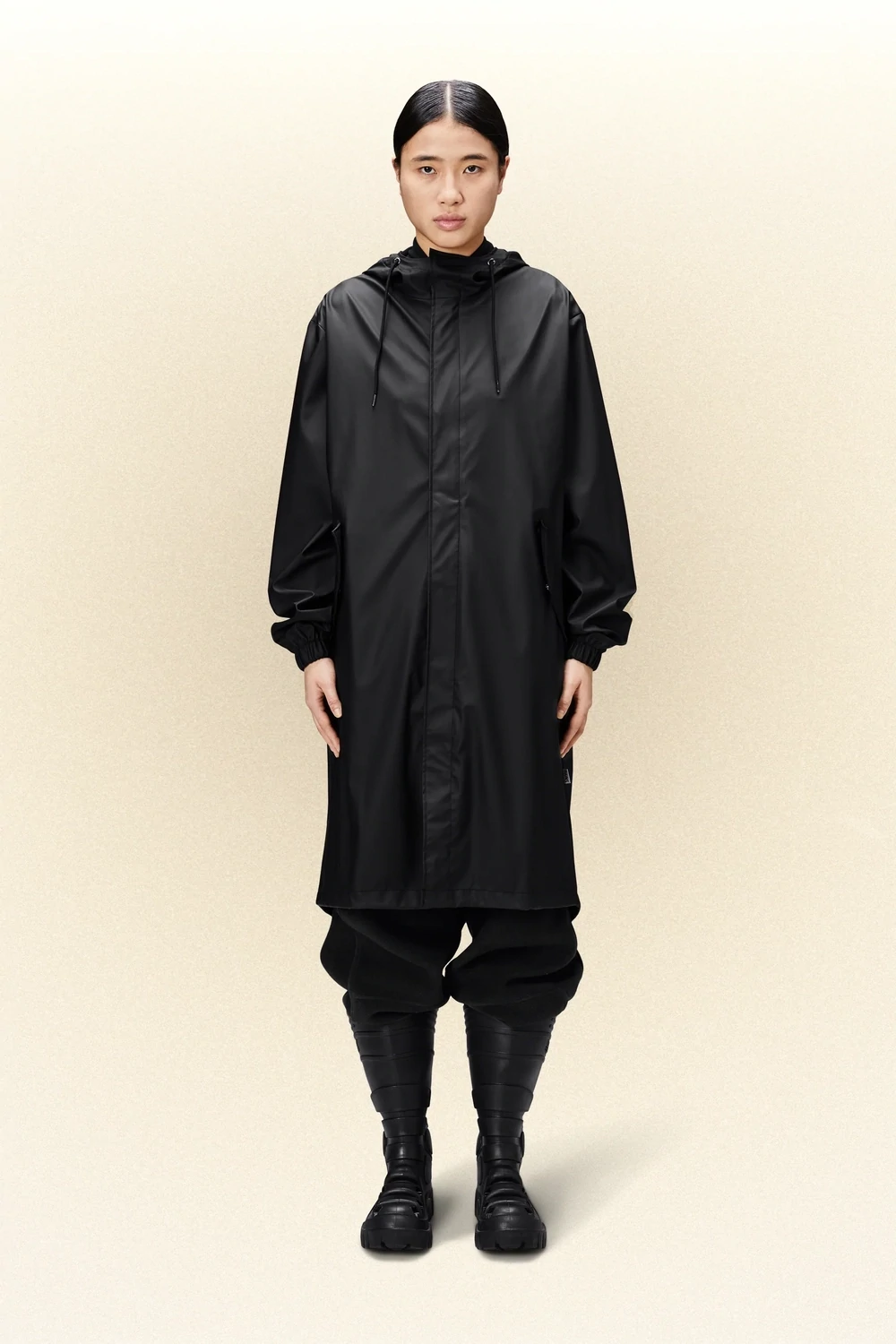 Rains Fishtail Jacket Zwart