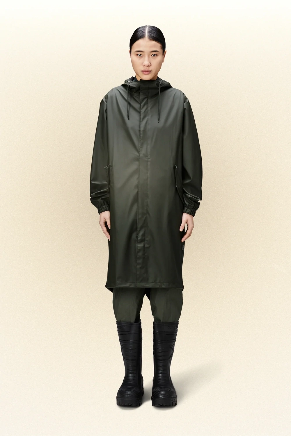 Rains Fishtail Jacket Groen