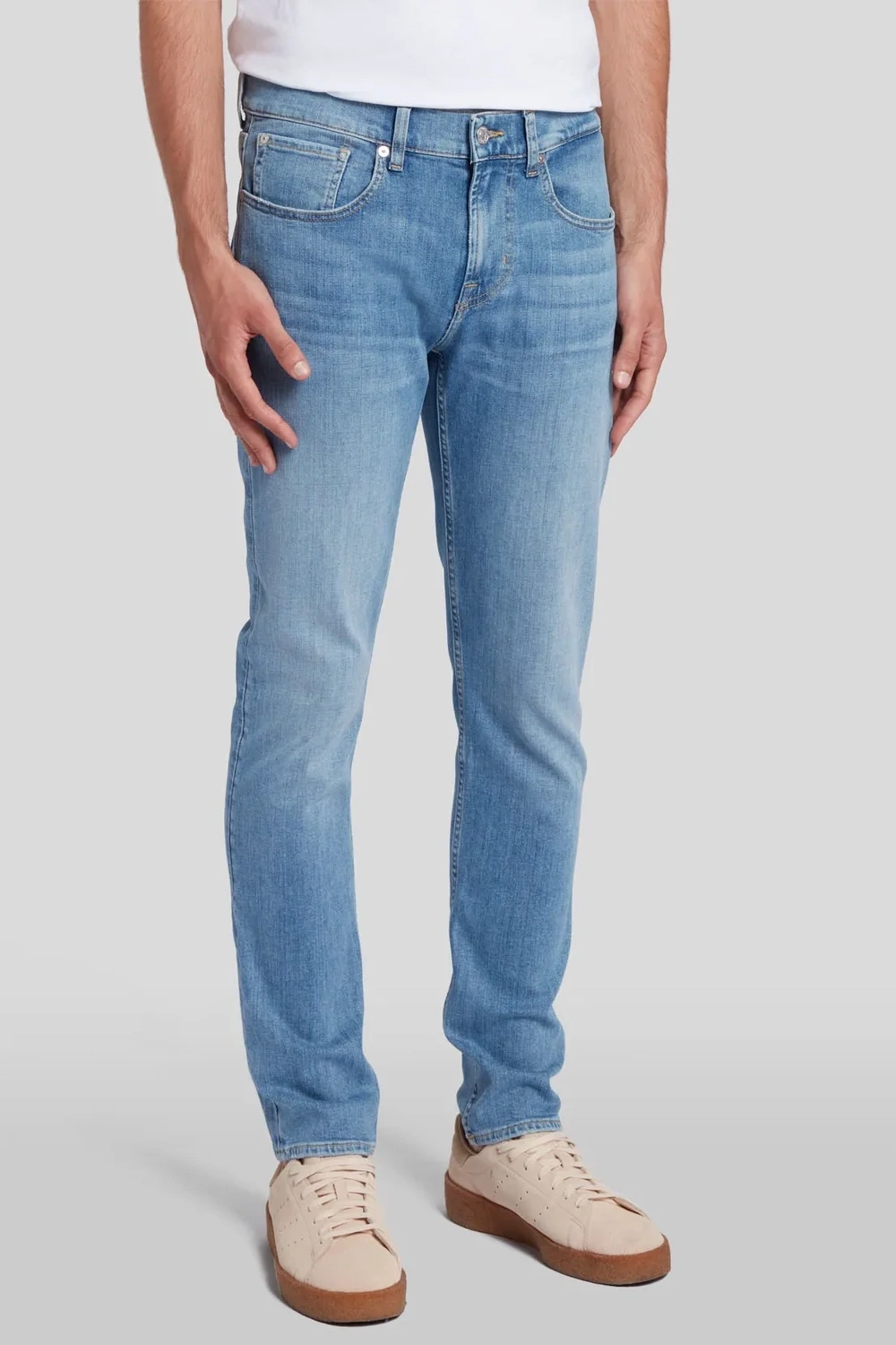 7 For All Mankind Stretch Tek Slimmy Tapered Jeans