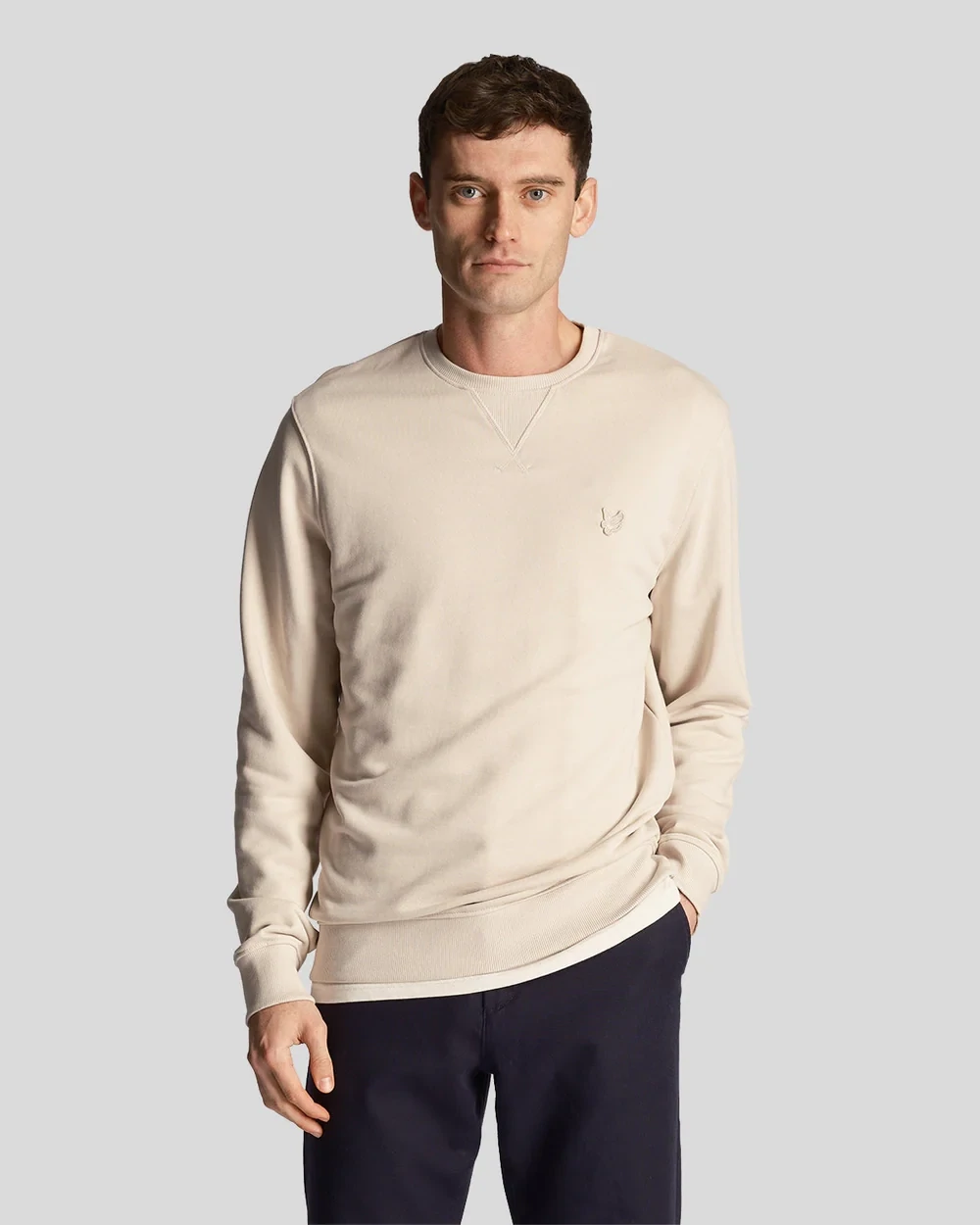 Lyle &amp; Scott Tonal Crew Sweater