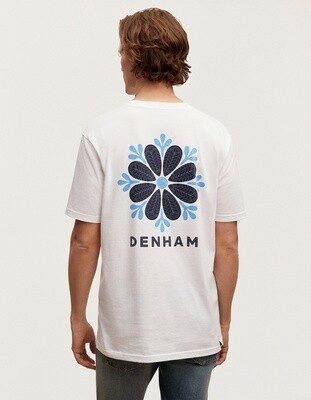 Denham Sashiko Indigo T-Shirt
