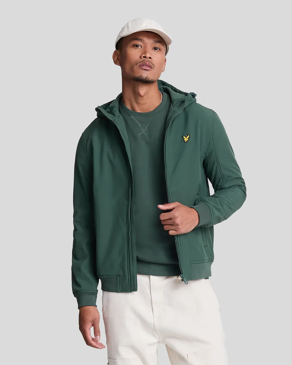 Lyle &amp; Scott Fleece Back Softshell Jacket