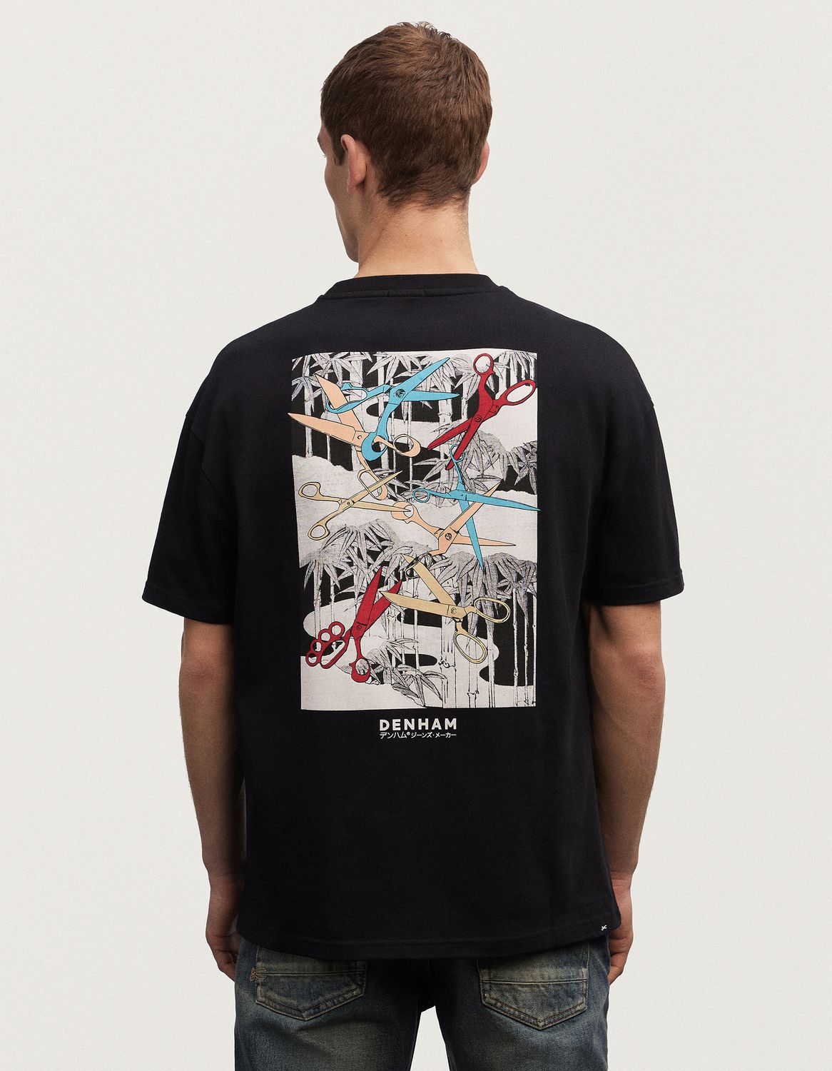Denham Woodblock Box T-Shirt
