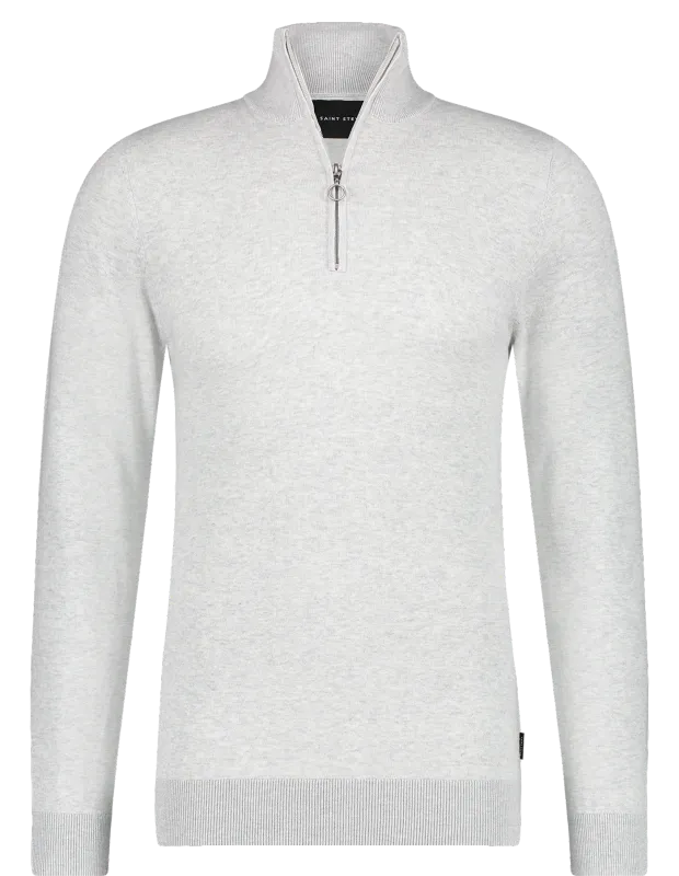 Saint Steve Cas Half Zip Trui