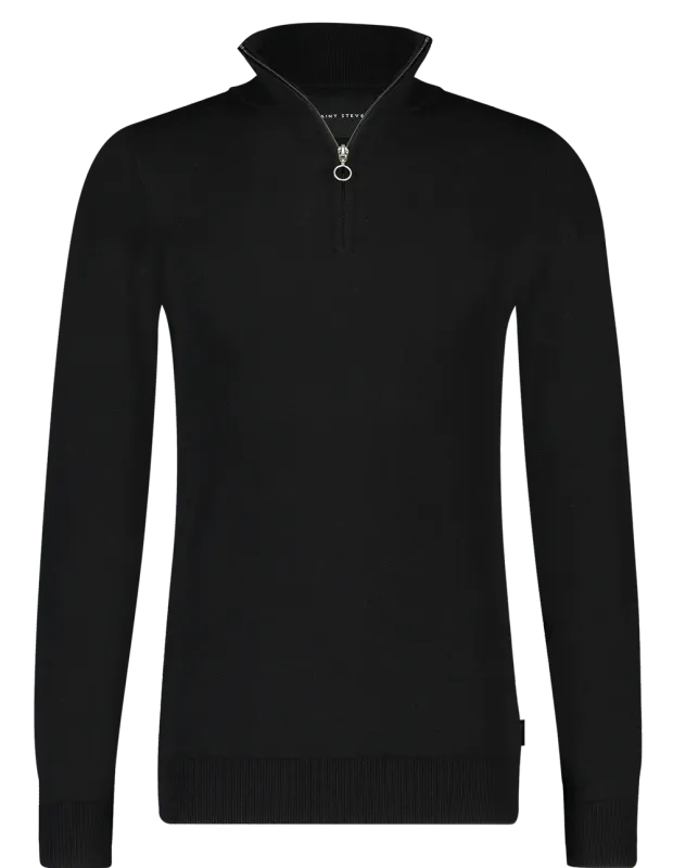 Saint Steve Cas Half Zip Trui