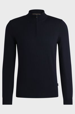 BOSS Black Ebenji Half Zip Trui