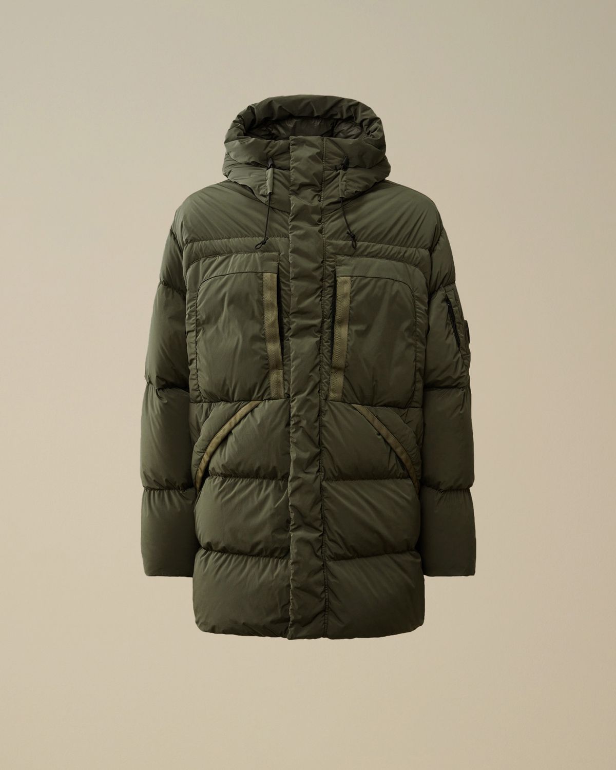 C.P. Company Outerwear Long Down Jacket