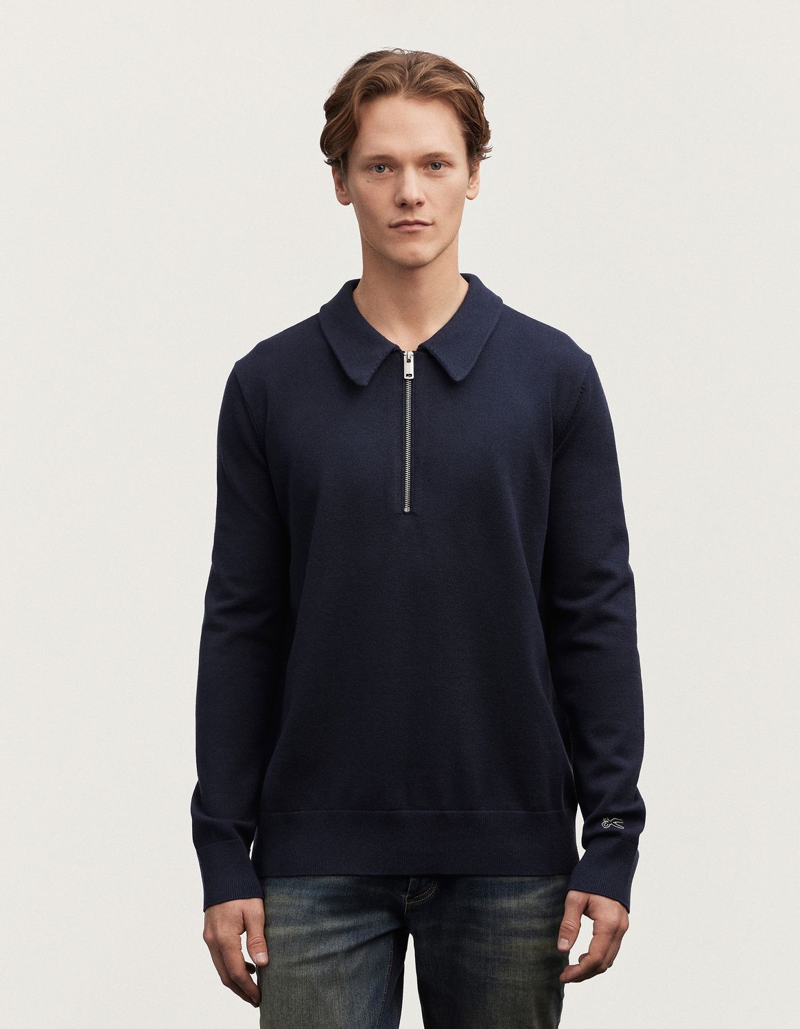Denham Eaton Half Zip Trui