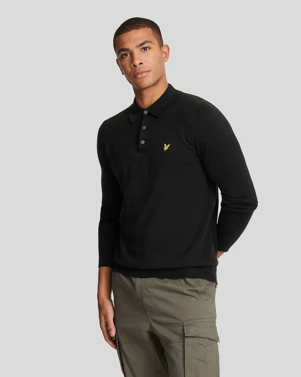 Lyle &amp; Scott Cotton Merino Polo