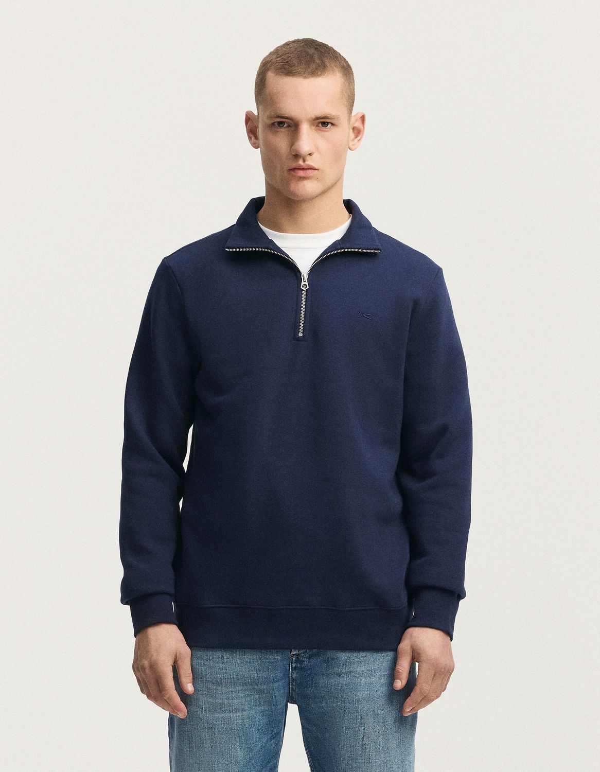 Denham Scissor Half Zip Sweater