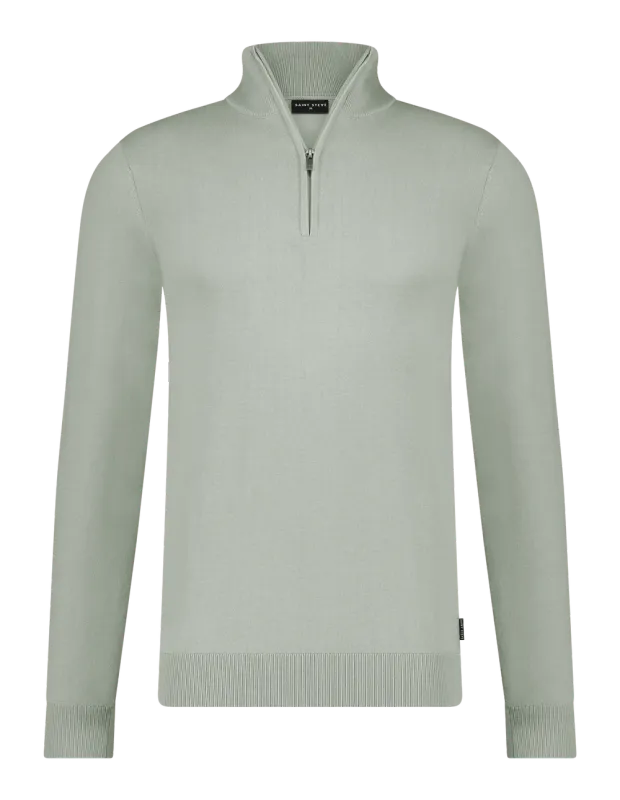 Saint Steve Cas Half Zip Trui