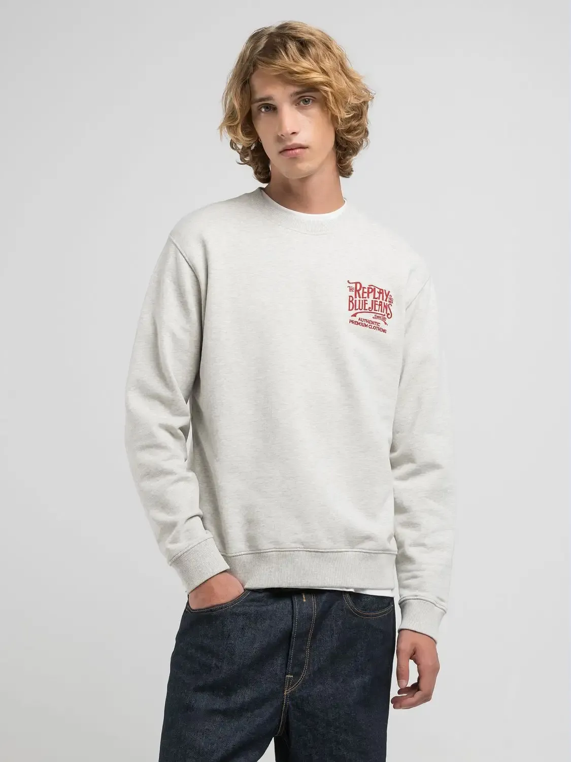 Replay Logo Sweater