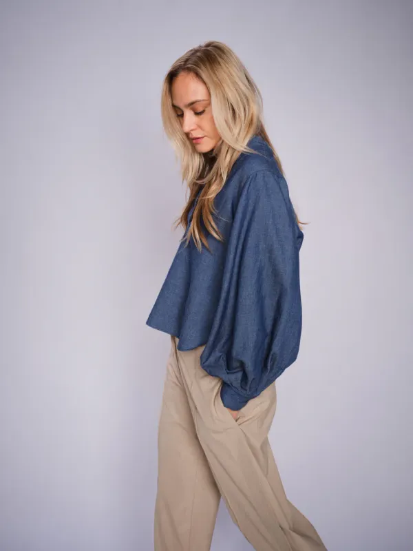 Mos Mosh Yen Denim Blouse
