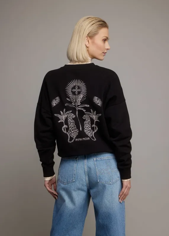 Pink Noir Layla Sweatshirt