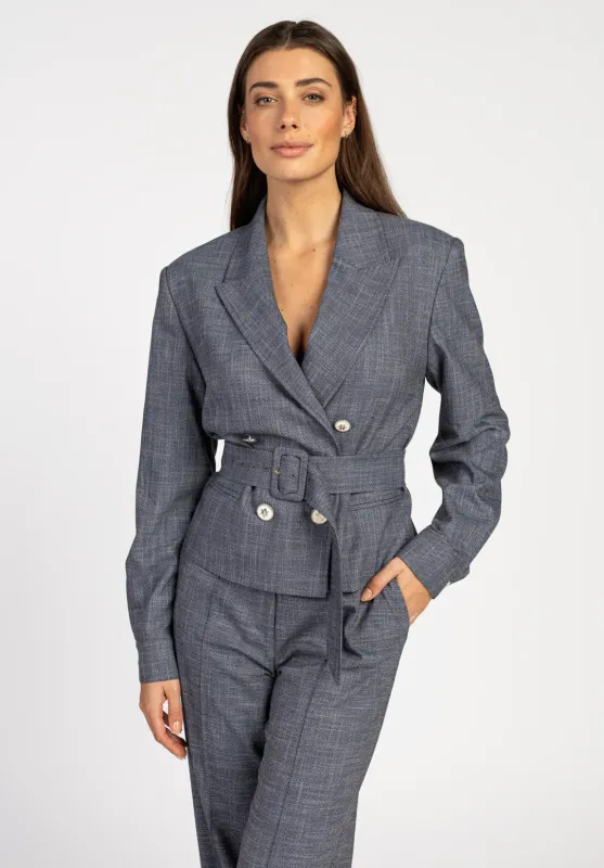 Aaiko Mae Blazer Denim